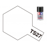 peinture maquette tamiya bombe ts27 blanc mat