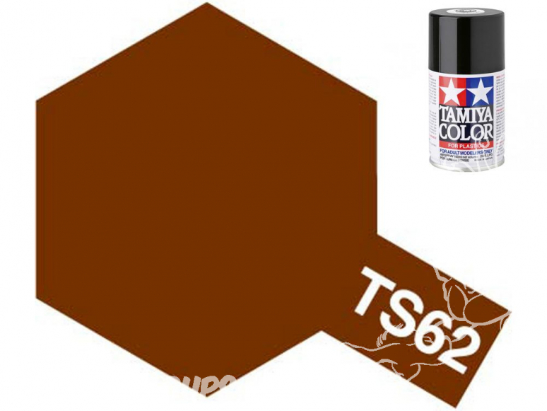 peinture maquette tamiya bombe ts62 marron nato