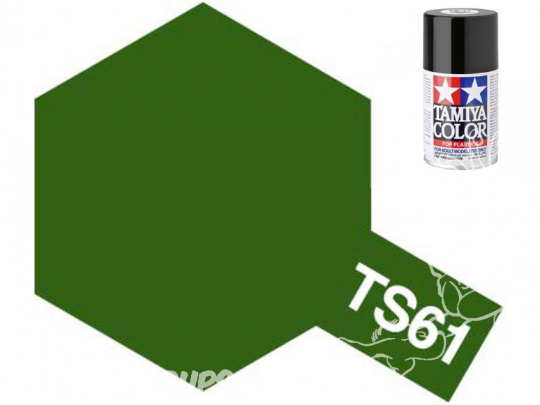 peinture maquette tamiya bombe ts61 vert nato