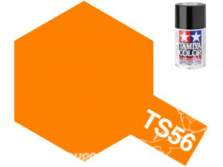 peinture maquette tamiya bombe ts56 orange brillant