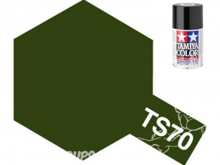 peinture maquette tamiya bombe ts70 olive drab