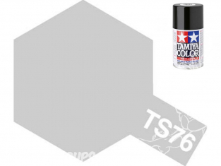 peinture maquette tamiya bombe ts76 argent clair metal