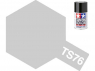 peinture maquette tamiya bombe ts76 argent clair metal brillant