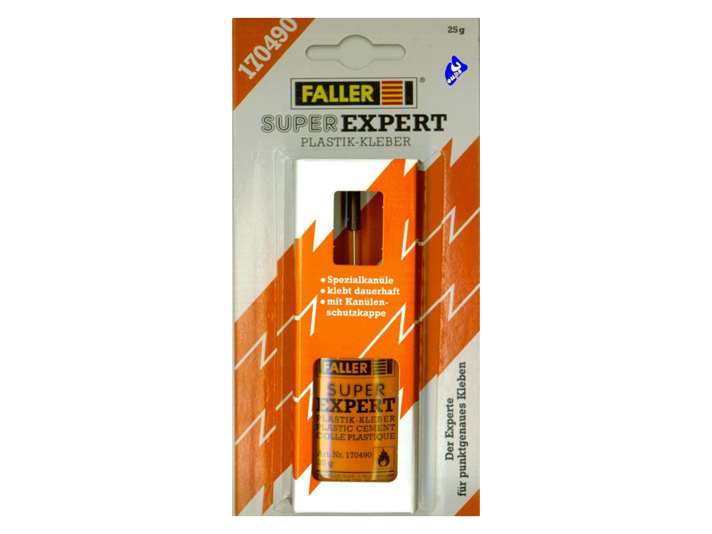 Colle SUPER EXPERT FALLER 170490 pour maquette plastique 25 g