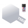 peinture maquette TAMIYA bombe ts83 Argent metallique