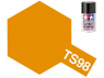 Peinture maquette tamiya bombe ts98 Orange pure brillant