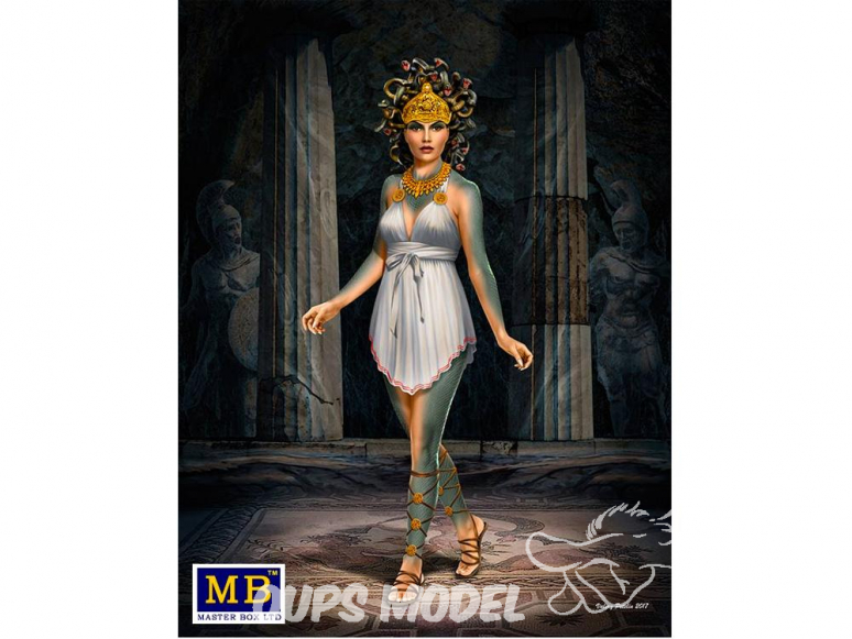 Master Box maquette figurines 24025 MEDUSA SERIE MYTHES DE LA GRECE ANTIQUE 1/24