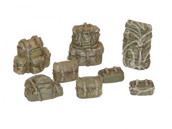 Plus Model 399 SET DE SACS A DOS U.S. 2e Guerre Mondiale 1/35