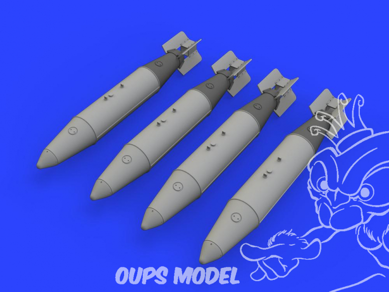 Eduard kit d'amelioration avion brassin 648389 Armement BLU-27 1/48