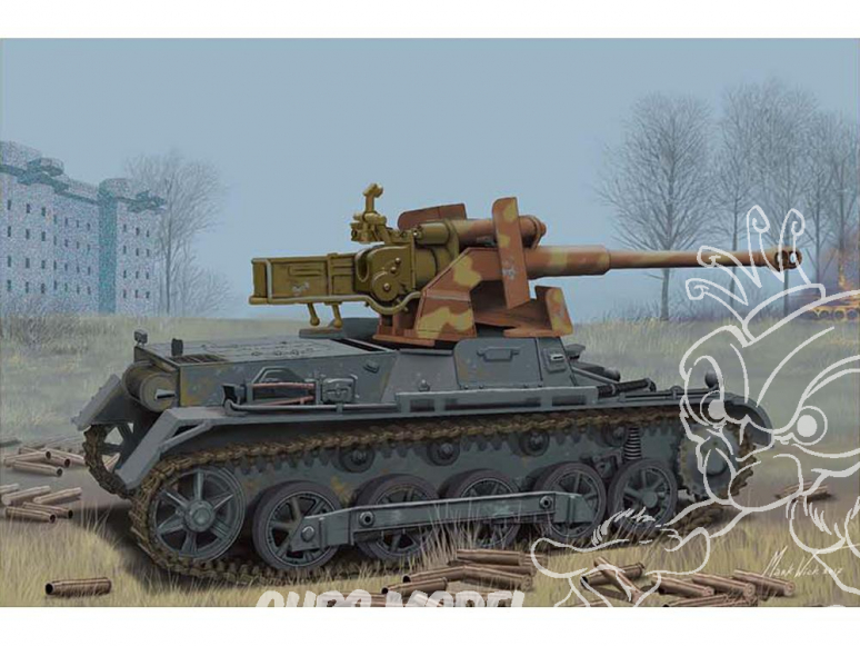 Dragon maquette militaire 6781 Panzerjäger I B mit 7.5cm Stuk 40 L/48 avec equipage 1/35