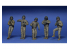 Mini Art personnages militaires 37005 Equipage de char U.S. Moderne 1/35