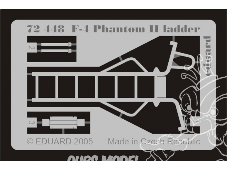 Eduard photodecoupe avion 72448 Echelle F-4 Phantom 1/72