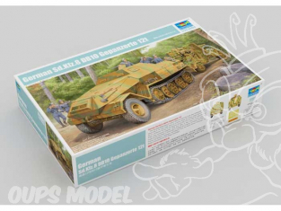 Trumpeter maquette militaire 01584 Sd.Kfz.8 GEPANZERTE 12t 1/35