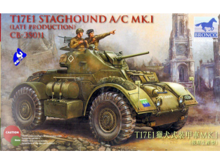 Bronco maquette militaire 35011 T17E1 "STAGHOUND" A/C MK.I 1/35