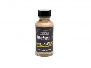 Peinture enamel Alclad II Mil-Spec ALCE604 Utilisation a l’aérographe camouflage Israélien tan 30ml