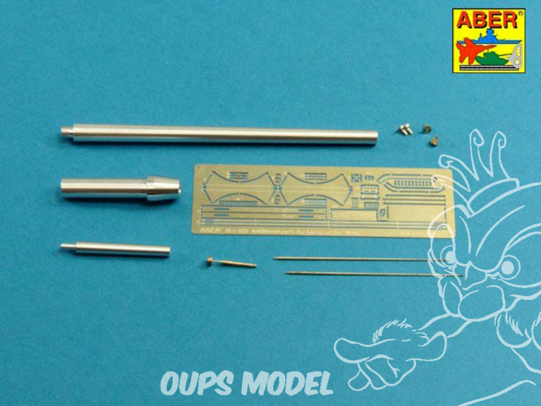 Aber 35L225 Set de canons pour char lourd Allemand Maus Takom 1/35