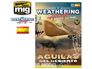 MIG Weathering Aicraft 5109 Numero 9 Desert Eagles en langue Castellane