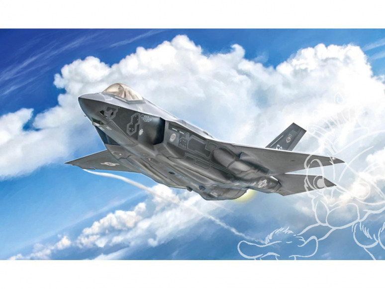 Italeri maquette avion 1406 F-35 A LIGHTNING II CTOL version 1/72