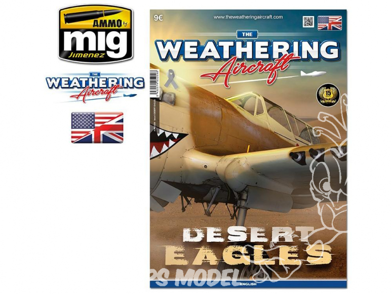 MIG Weathering Aicraft 5209 Numero 9 Desert Eagles en Anglais