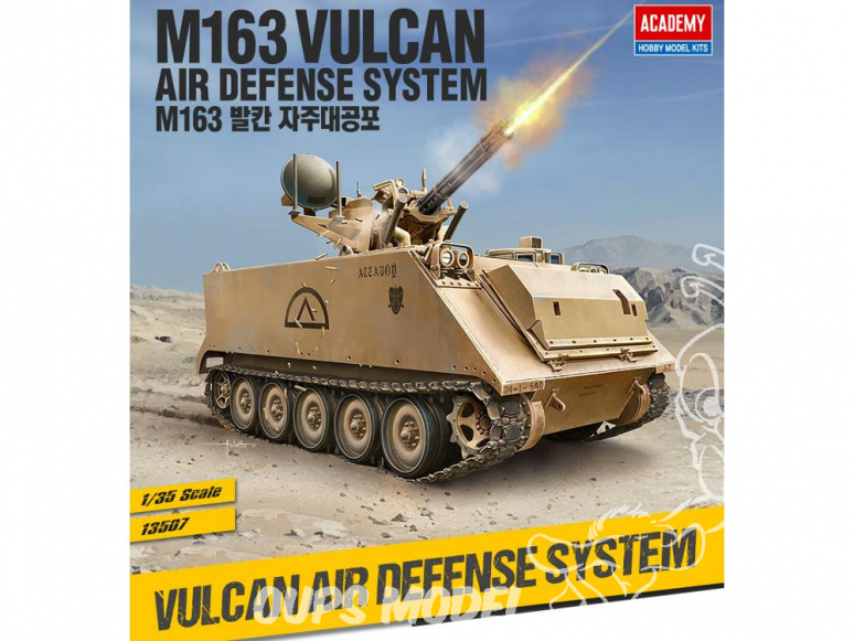 Academy maquettes militaire 13507 M163 Vulcan Air Defence System 1/35