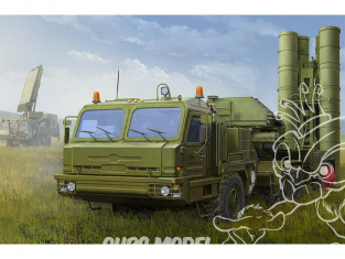 Hobby Boss maquette militaire 85517 Russie Tracteur BAZ-64022 avec 5P85TE2 Lanceur Véhicule S-400 1/35