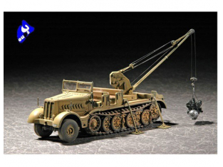 TRUMPETER maquette militaire 07253 DREHKRAN 6t Auf ZUGKRAFTWAGEN