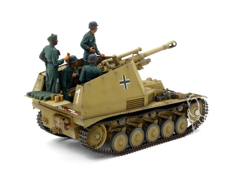 tamiya maquette militaire 35358 Wespe front italien Obusier automoteur 1/35