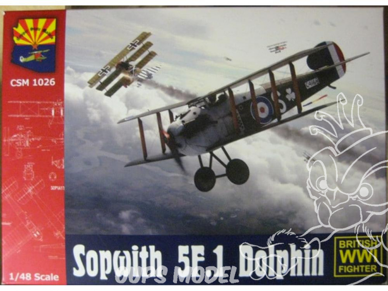 Copper State Models maquettes avions 1026 Sopwith 5F.1 Dolphin 1/48