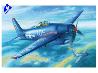 TRUMPETER maquette avion 02248 GRUMMAN F8F-2 BEARCAT 1/32