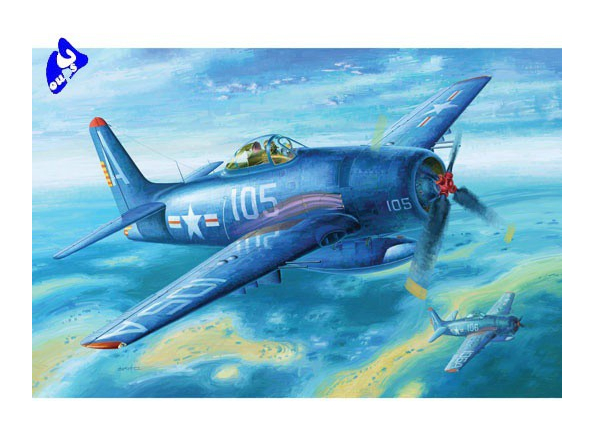 TRUMPETER maquette avion 02248 GRUMMAN F8F-2 BEARCAT 1/32