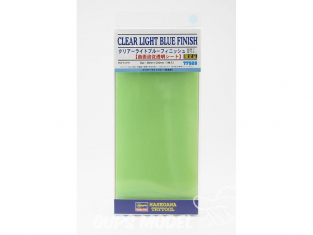 HASEGAWA TF928 PLAQUE FINITION Clear Bleu clair 90x200mm