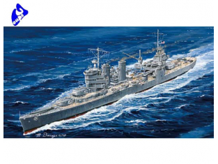 Trumpeter maquette bateau 05743 USS CA-34 "ASTORIA" 1/700