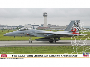 Hasegawa maquette avion 02265 F-15J Eagle 201SQ Chitose Air Base Limited Edition 1/72