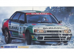 Hasegawa maquette voiture 20290 Subaru Legacy RS 1992 Rallye de Suède Limited Edition 1/24