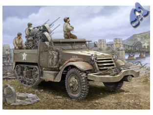 TRUMPETER maquette militaire 00911 US M16 HALF-TRACK ANTI AERIEN