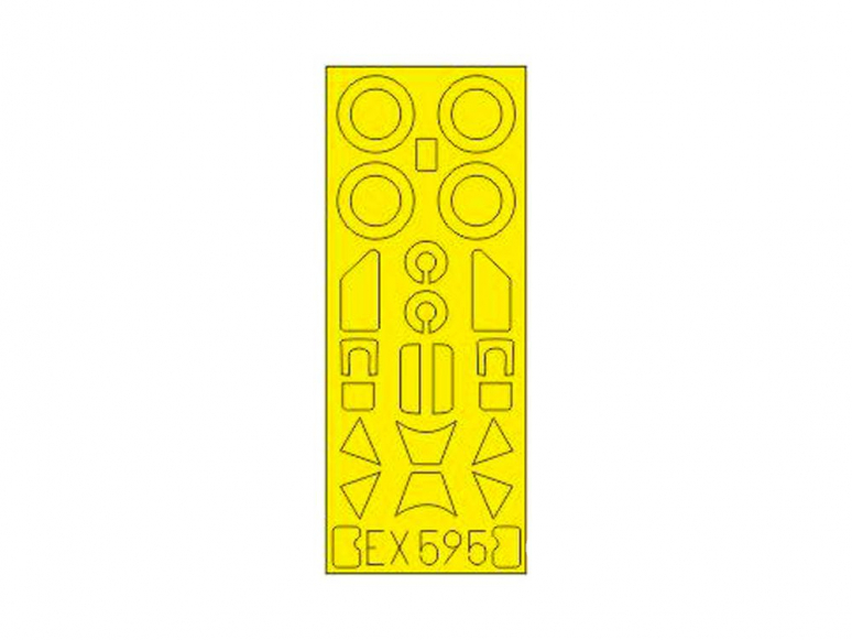 Eduard Express Mask EX595 Swordfish Mk.II Tamiya 1/48