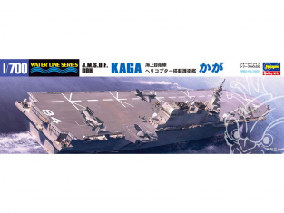Hasegawa maquette bateau 49032 JMSDF DDH Kaga destroyer porte helicoptére 1/700