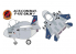 Hasegawa maquette avion 52153 Eggplane F-15C Eagle Ace Combat Galm 1 Limited Edition Edition