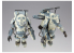 Hasegawa maquette serie 64113 Maschinen Fireball SG et SG Prowler (2 kits) Limited Edition 1/35