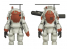 Hasegawa maquette serie 64113 Maschinen Fireball SG et SG Prowler (2 kits) Limited Edition 1/35