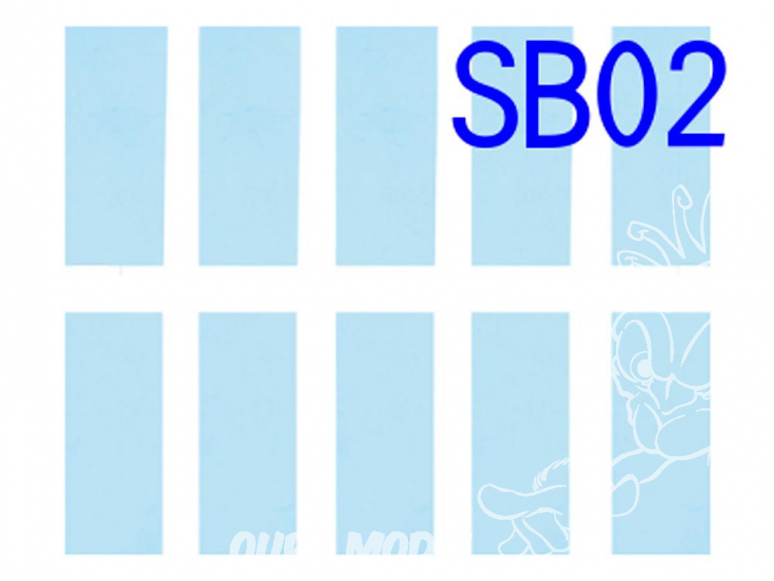 Oups SB02 10 Papiers abrasifs pour Set de maintenance pour Cutter à Ultrasons