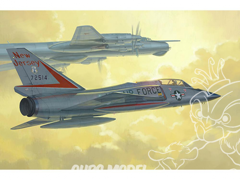 TRUMPETER maquette avion 01683 US F-106B Delta Dart 1/72