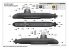 TRUMPETER maquette sous marin 05911 Sous-marin japonais d&#039;attaque de classe Soryu 1/144