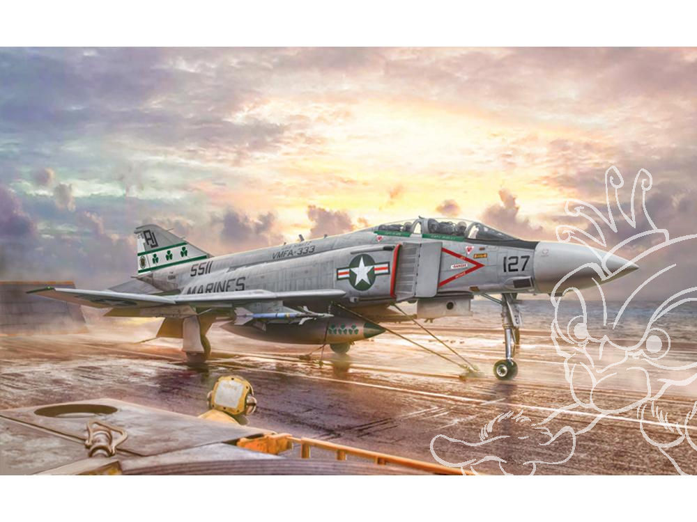 Neuf Italeri Italeri 2781-1/48 F-4J Phantom II 