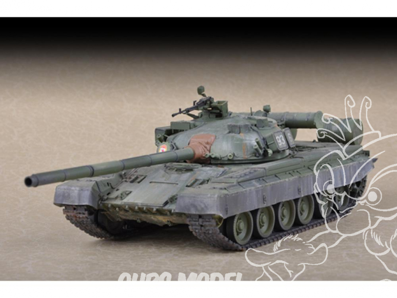 TRUMPETER maquette militaire 07144 Russian T-80B MBT 1/72