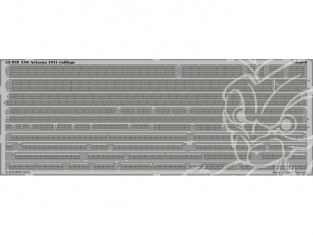 Eduard photodecoupe bateau 53078 Balustrades USS Arizona 1941 1/350