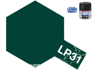 Peinture laque couleur Tamiya LP-31 couleur vert foncé 2 (Marine du Japon) 10ml