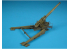 Hauler kit resine HLP72006 Canon M1 240mm en position de feu 1/72