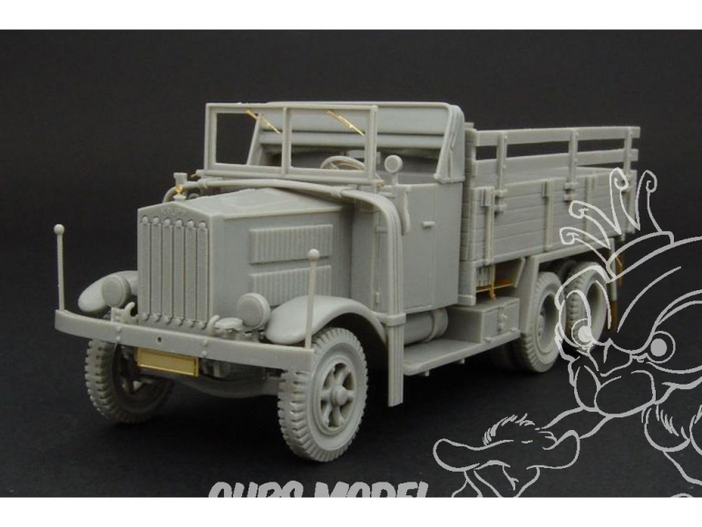 Hauler kit d’amélioration HLS48006 Krupp L3H Camion de la Wehrmacht 1/48