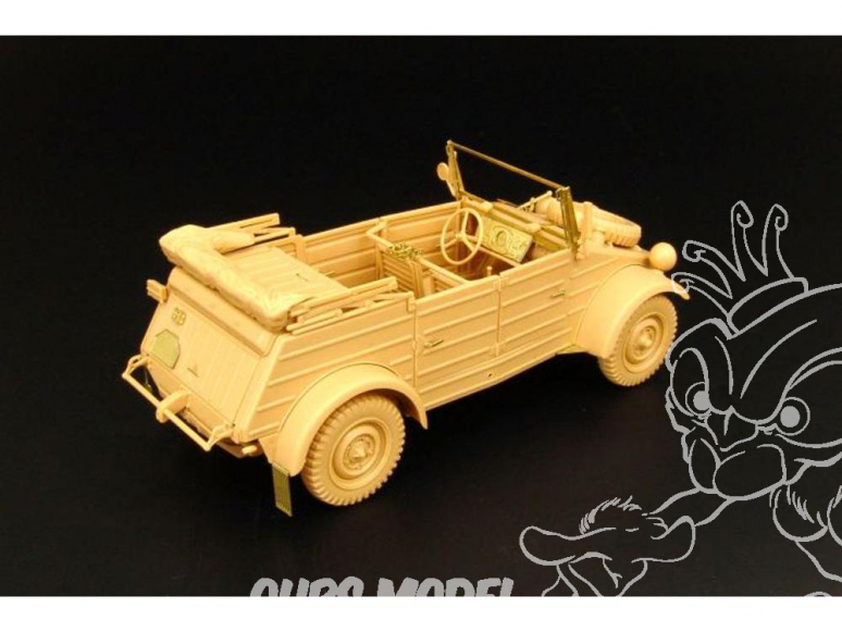 Hauler Kit d'amelioration HLU35025 Kubelwagen pour Kit tamiya 1/35